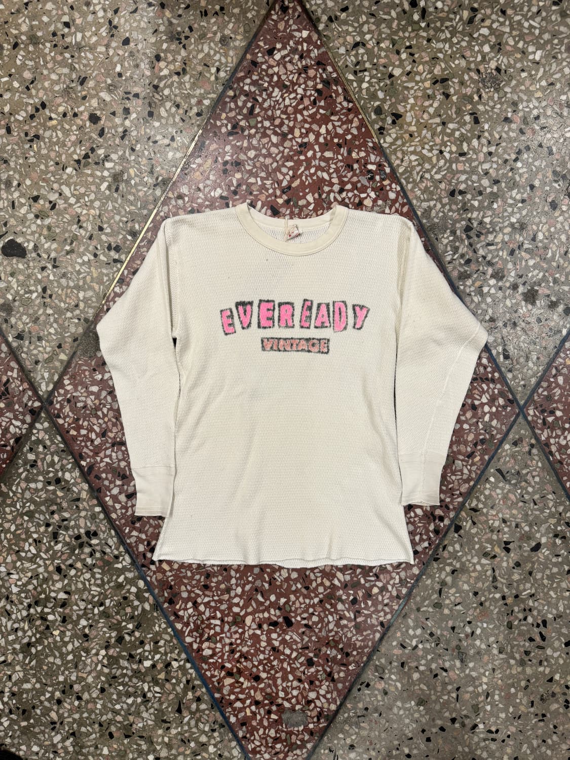 70s Health Knit 써멀 니트 (L) 상품이미지1