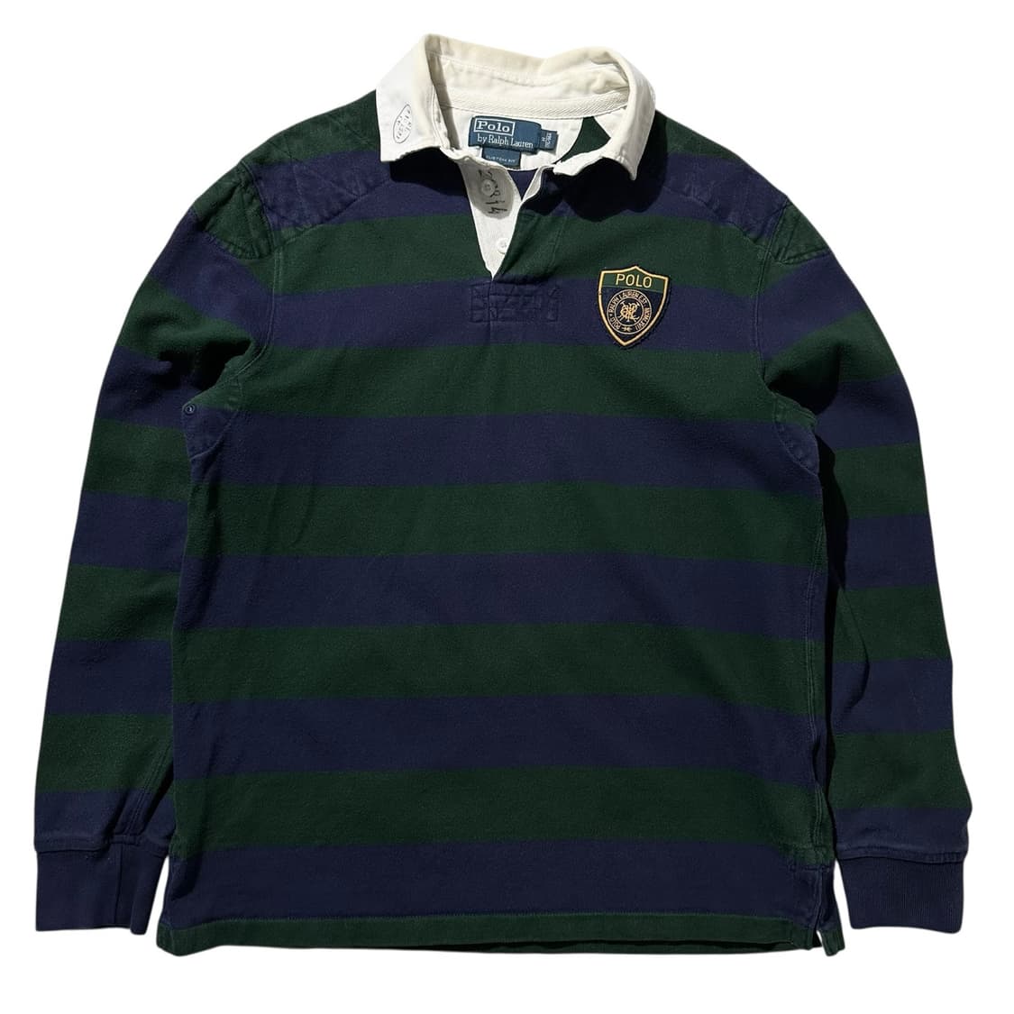 폴로 랄프로렌 스트라이프 럭비 카라 티셔츠 상품이미지1