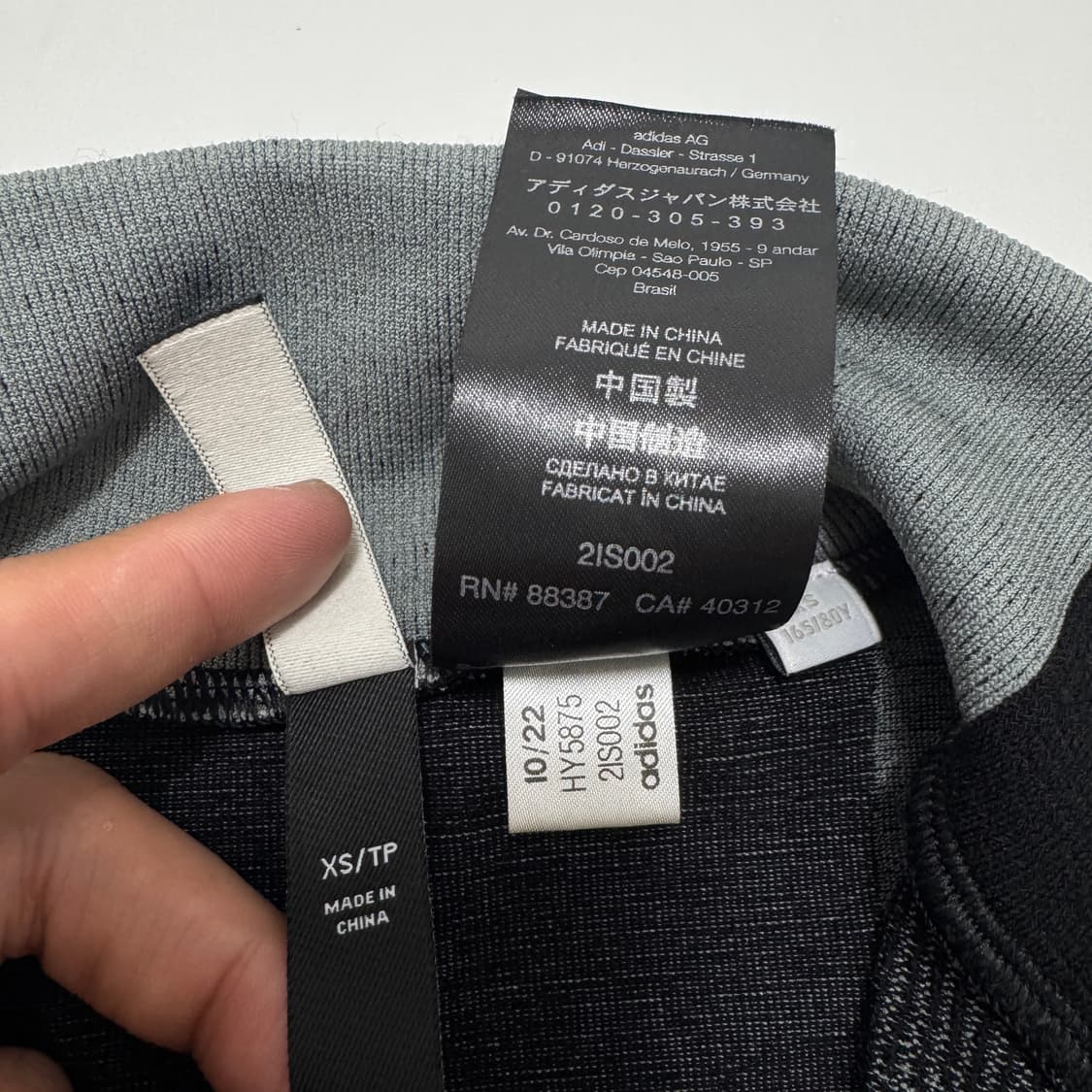 y-3 크롭 하이탑 상품이미지7