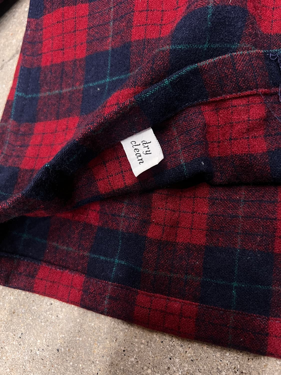 70‘s 펜들턴 울 체크 보드 셔츠 M 상품이미지5