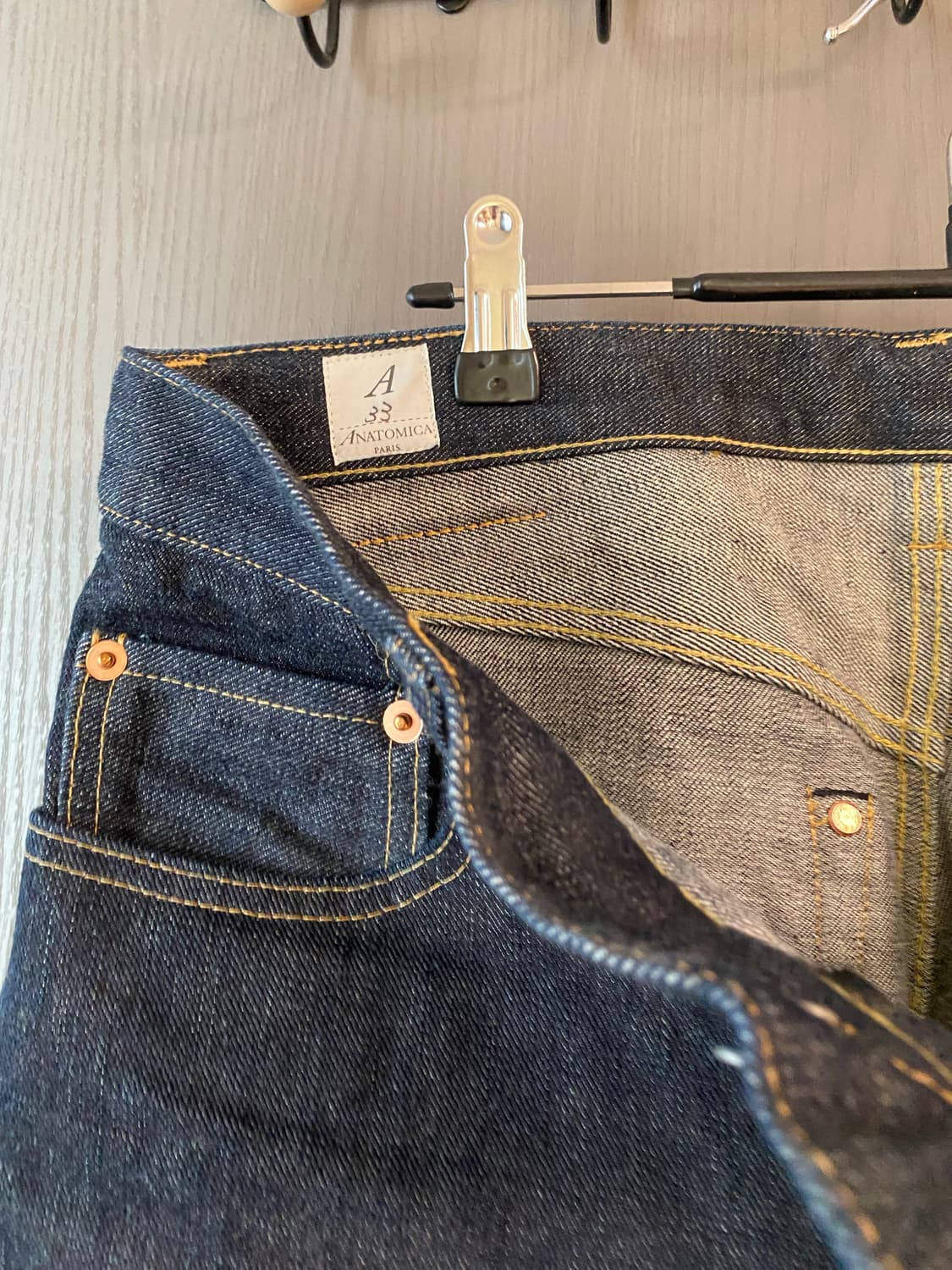  아나토미카 618 lean 데님 33사이즈 상품이미지2