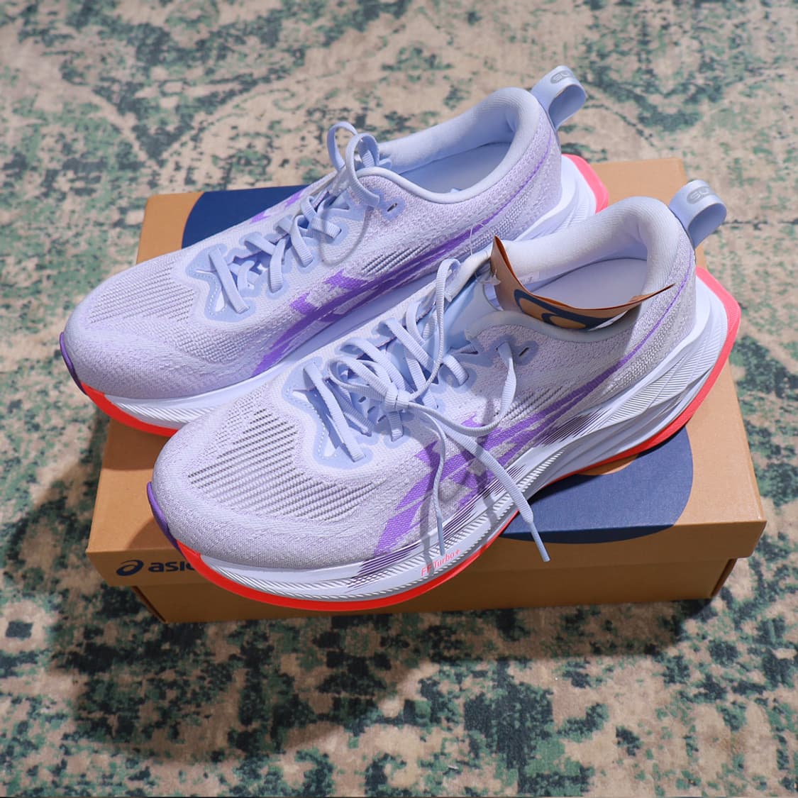 Asics 아식스 슈퍼블라스트 2 블루 페이드/에도 퍼플 260mm 상품이미지1