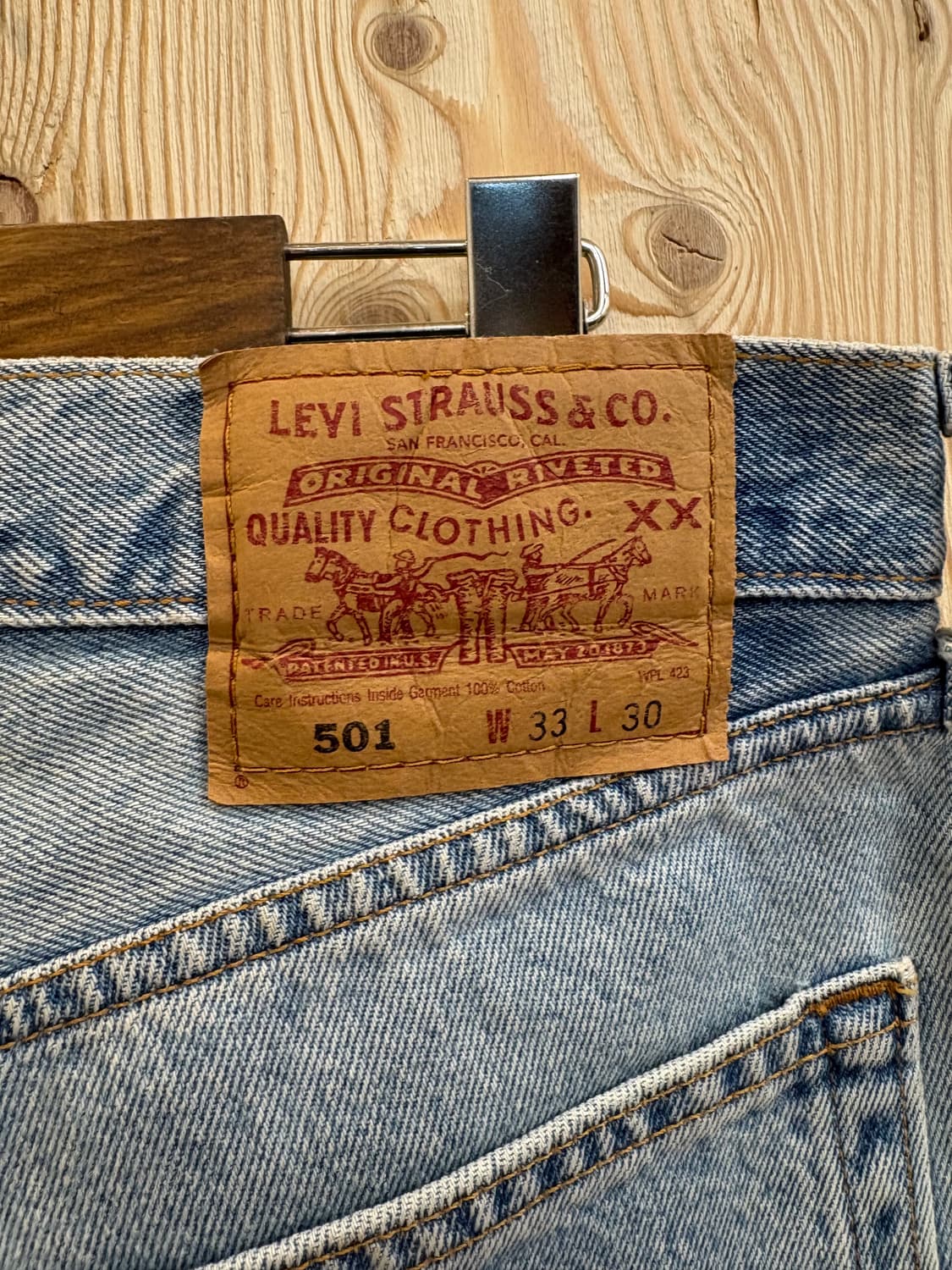 리바이스 501 데님팬츠  상품이미지3