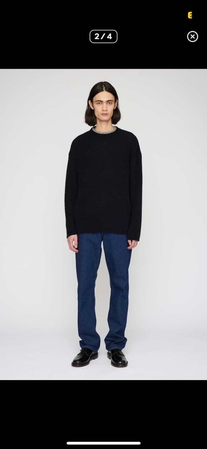 아워레가시 소나 립 니트 50(100-105) 상품이미지1