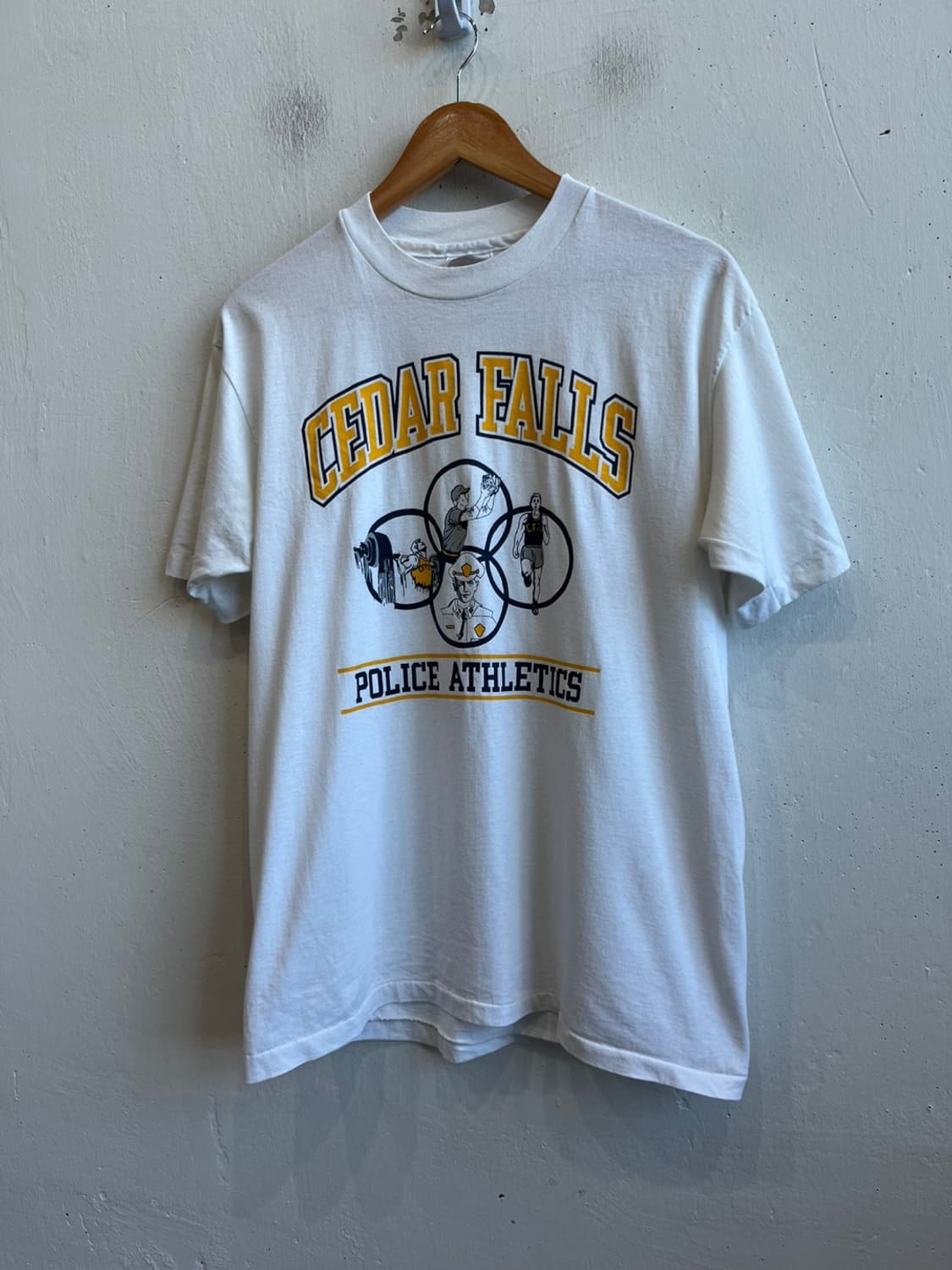80~90s HANES 헤인즈 반팔 티셔츠 Made in USA 상품이미지1