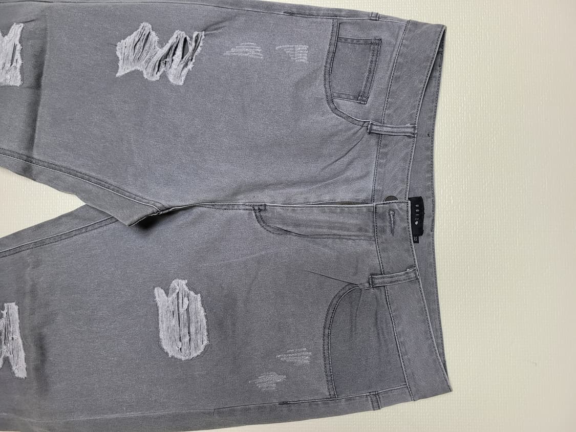 UGIZ 남자 데미지워싱 청바지 32 그레이 상품이미지4