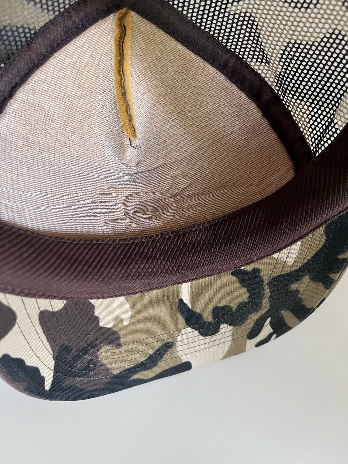 stussy 스컬 음각 빈티지 매시캡 상품이미지6