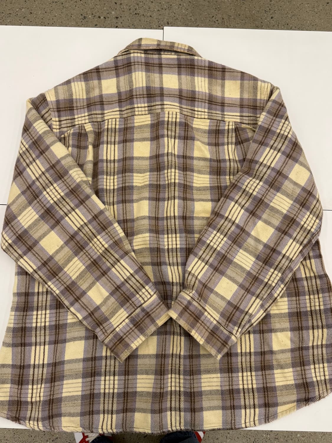 안셀름 NEL CHECK OVER WORK SHIRT 2사이즈 상품이미지6