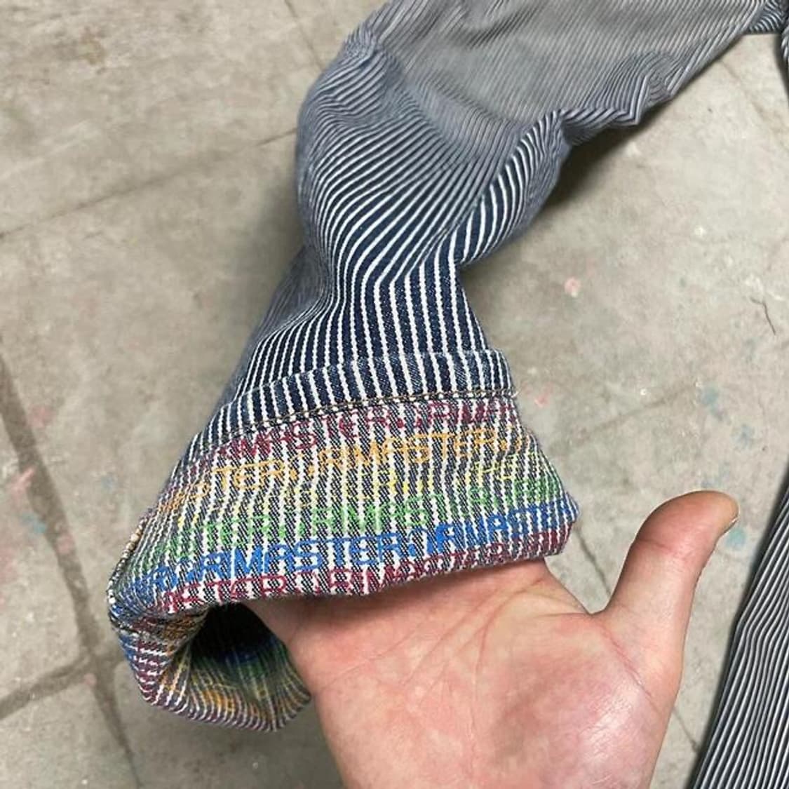 리마스터 제팬 스트라이프 데님 (34)  상품이미지5