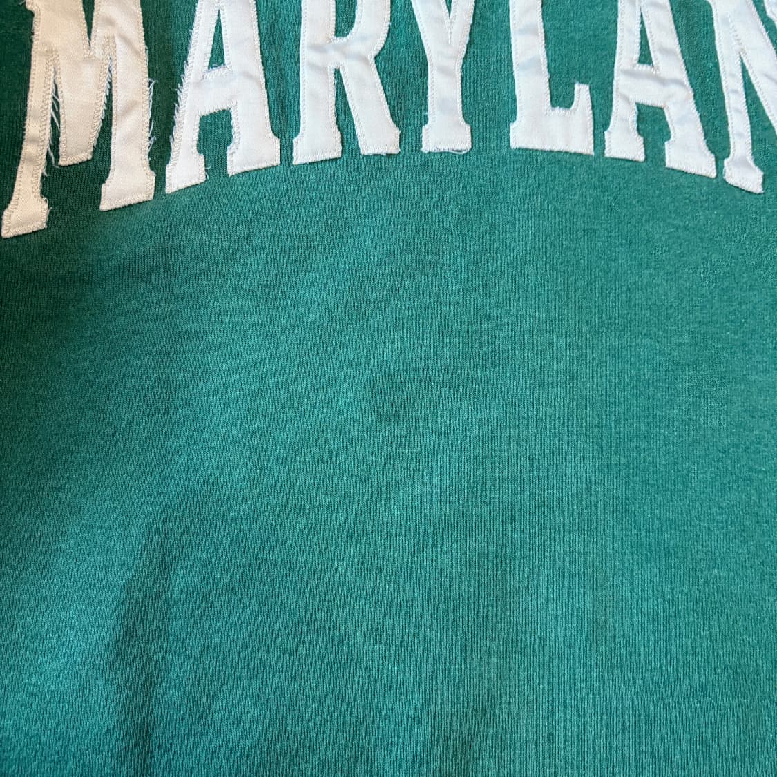 90s 90년대 생산 챔피온 그린 스웻 셔츠 상품이미지5