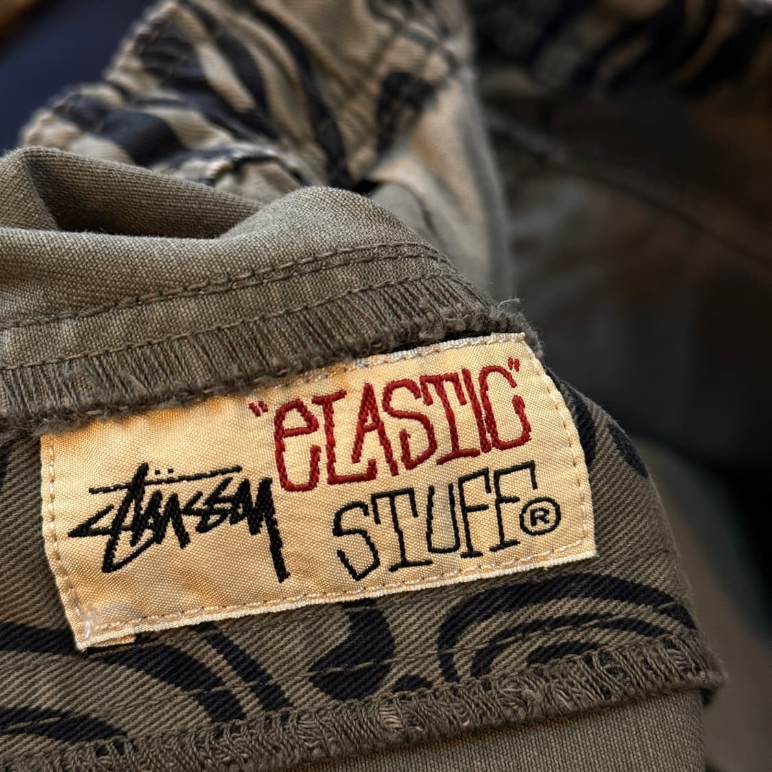 스투시 스윌리 S 비치 팬츠 XL 상품이미지7