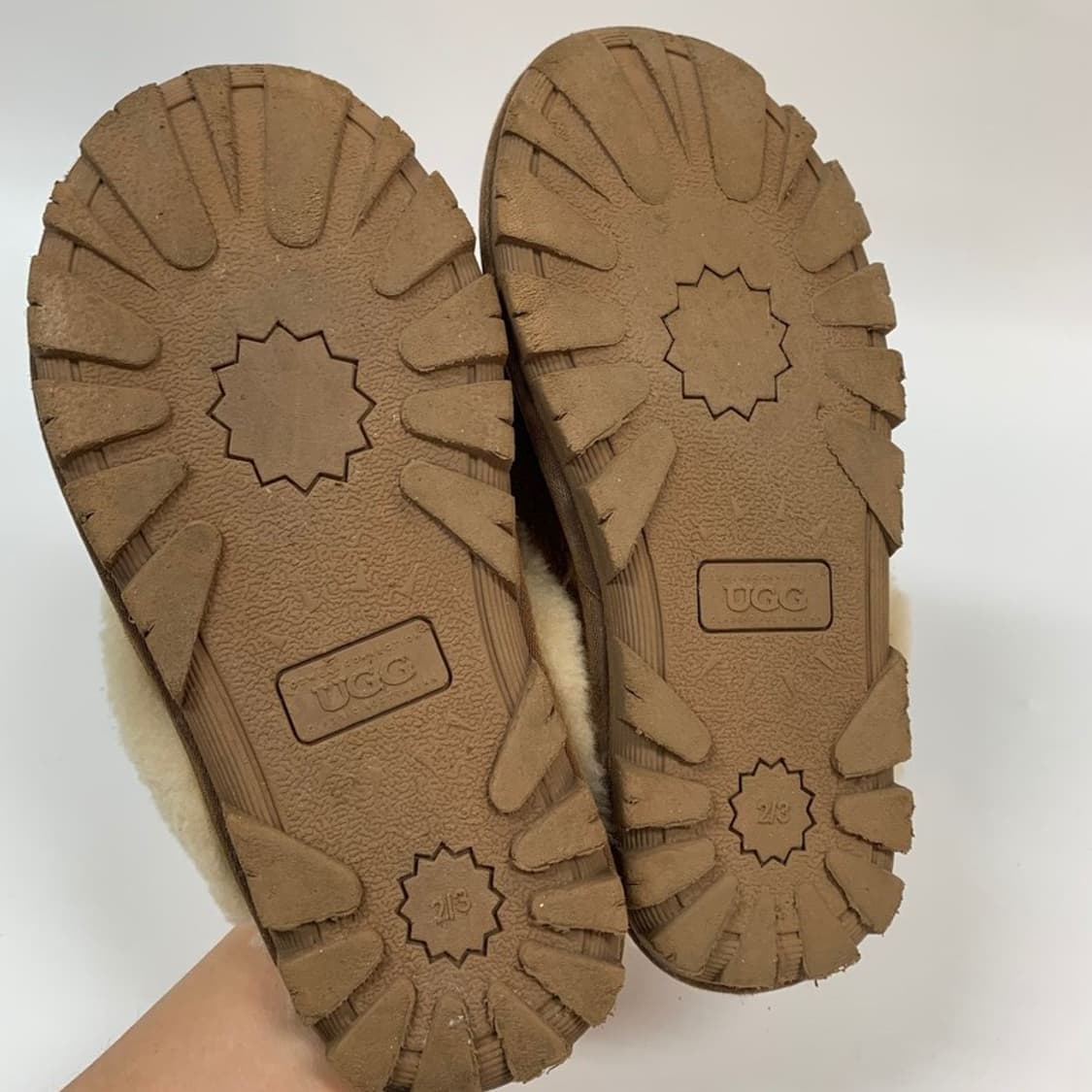 UGG 호주 리얼 양털 스웨이드 슬리퍼 210 상품이미지2