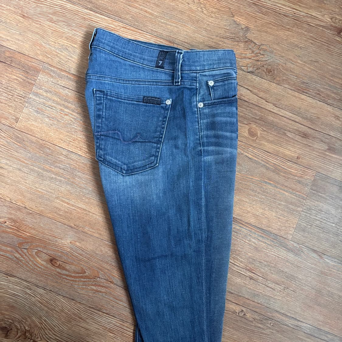 세븐진 27 맨카인드 청바지 슬림 스트레이트 스판 데님 정품 미국  상품이미지9