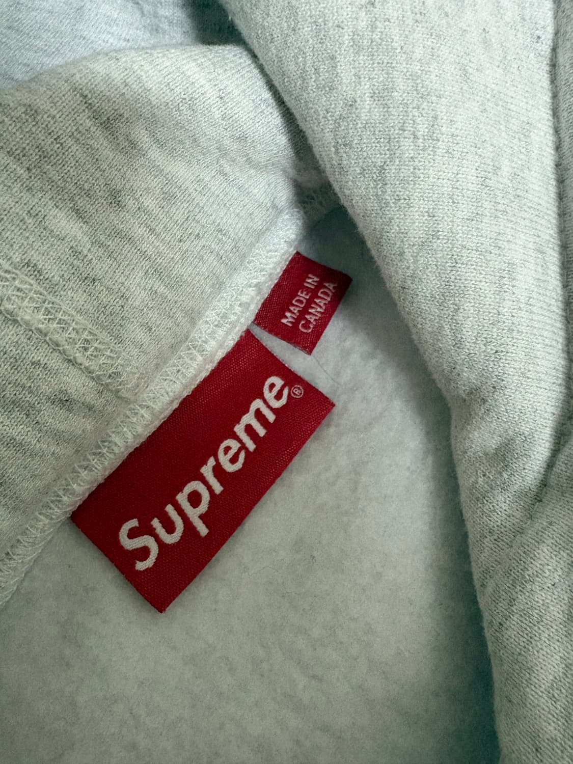 슈프림 박스로고 후드 카모 L 23fw 슈프림 박스로고 후드 애쉬그레이 상품이미지5