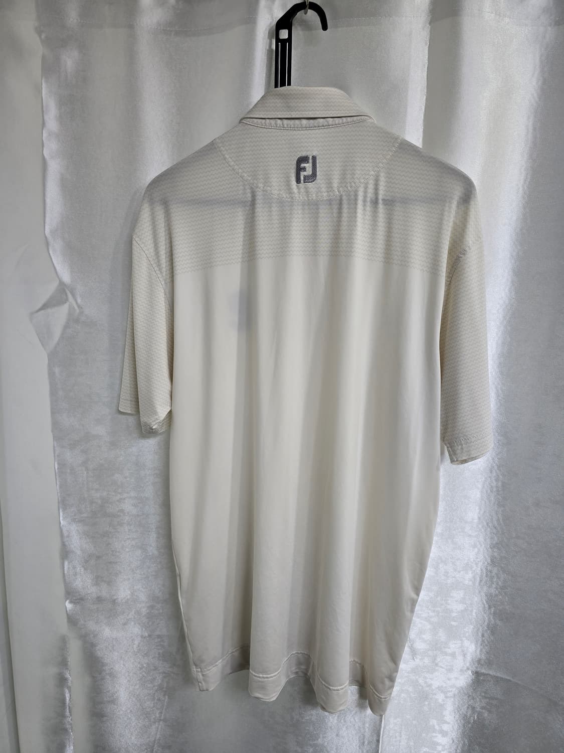 풋조이 FJ 아이보리 골프 반팔 티셔츠 (1821) 상품이미지2