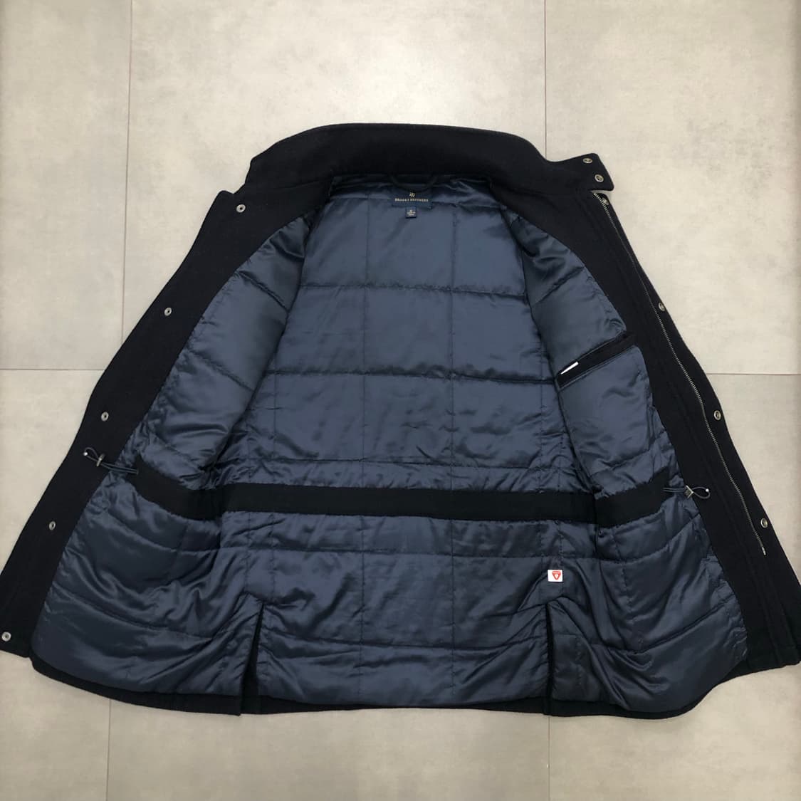 브룩스브라더스 프리마로프트 울 패딩 야상 필드 자켓 네이비 M 상품이미지3