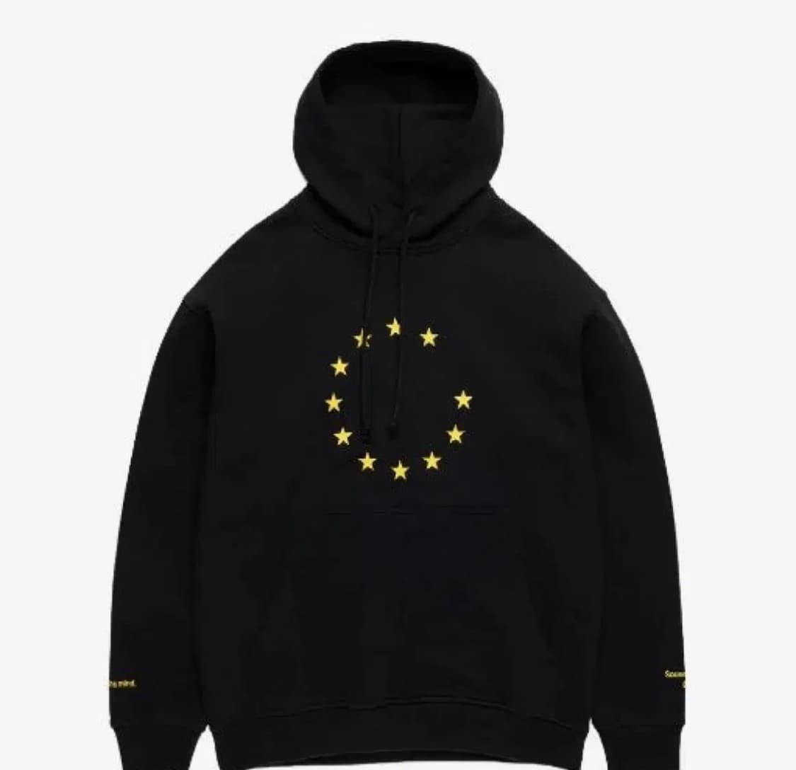 수베니어 후드티 블랙 XL 상품이미지1