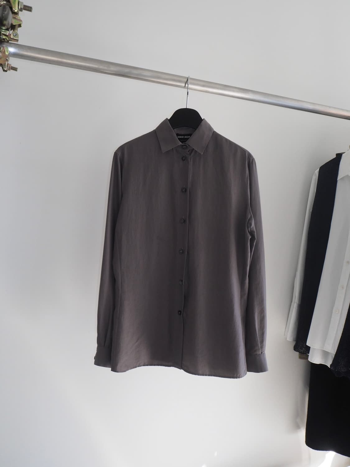 GIORGIO ARMANI silk shirt (made in ITALY 상품이미지1