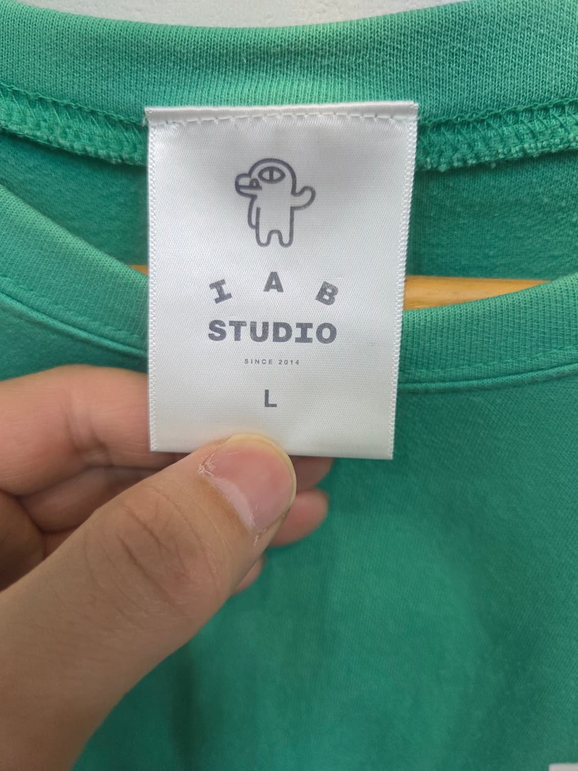 아이앱스튜디오 카카오 그린반팔 L 상품이미지3