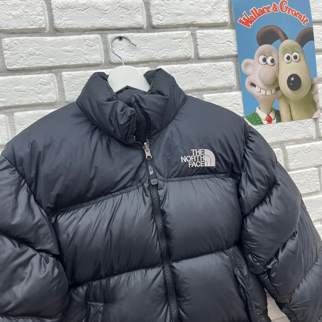 노스페이스 블랙  눕시700 패딩-S 90 상품이미지2