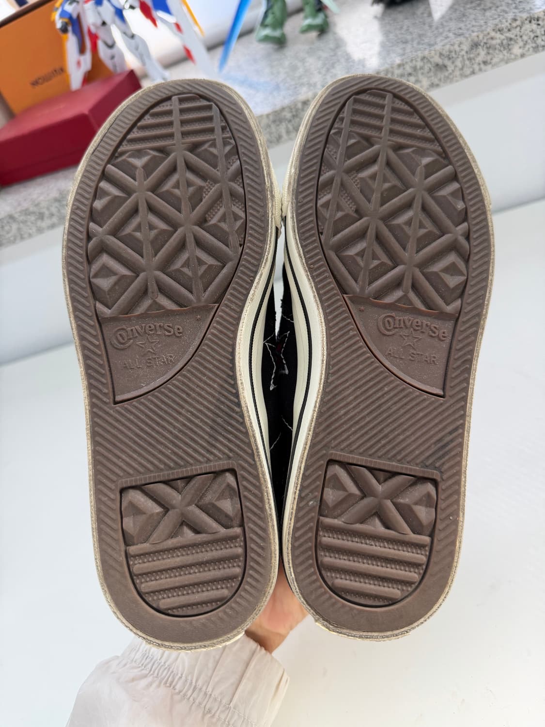 정품) 꼼데가르송x컨버스 운동화 220 상품이미지9