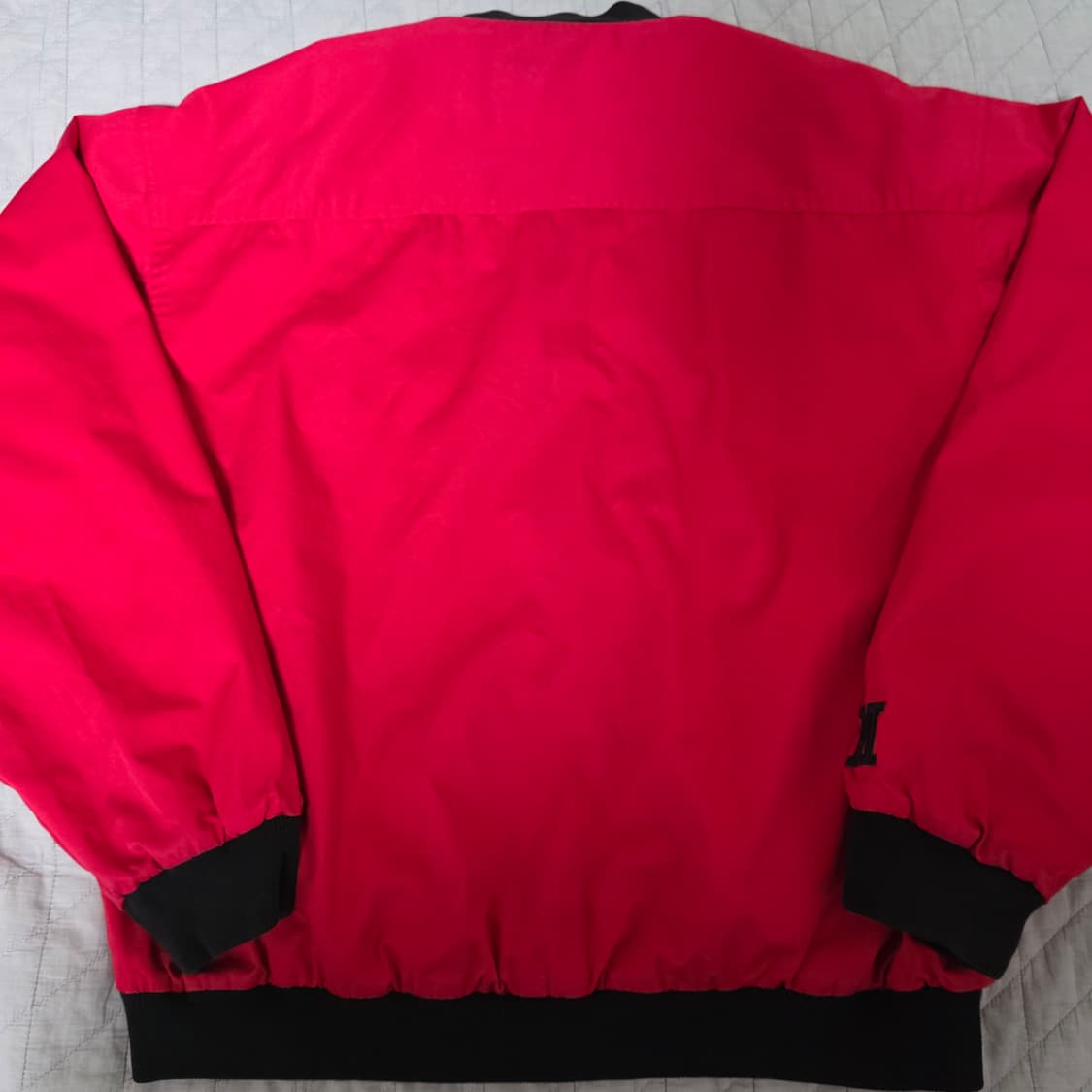 [XL] 90s 빈티지 말보로 리버시블 봄버 자켓 블랙/레드 쿨컨디션 상품이미지9