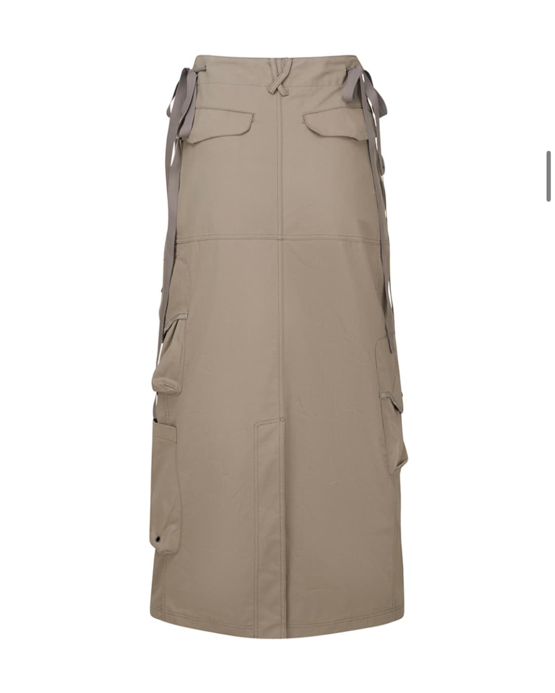 나체 NACHE STRAP CARGO MAXI SKIRT 상품이미지4