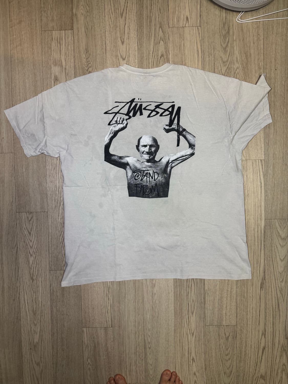 스투시 마틴로즈 티셔츠 오프화이트 상품이미지2