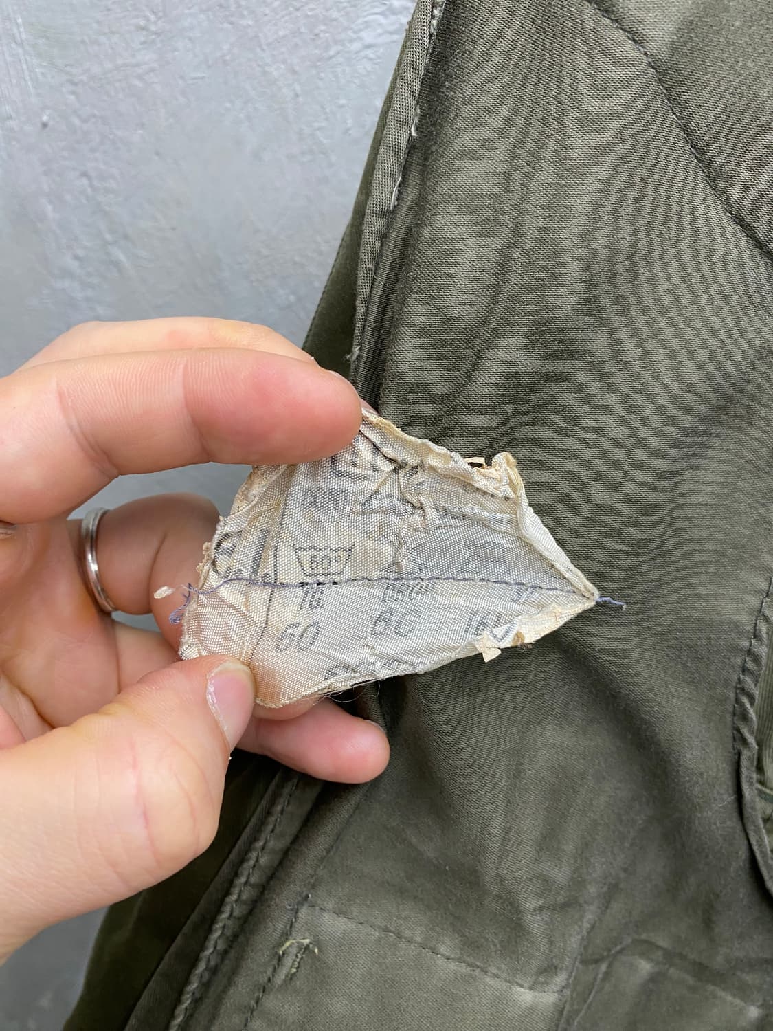 [M] 80s Italian 이탈리아 밀리터리 필드자켓 상품이미지7