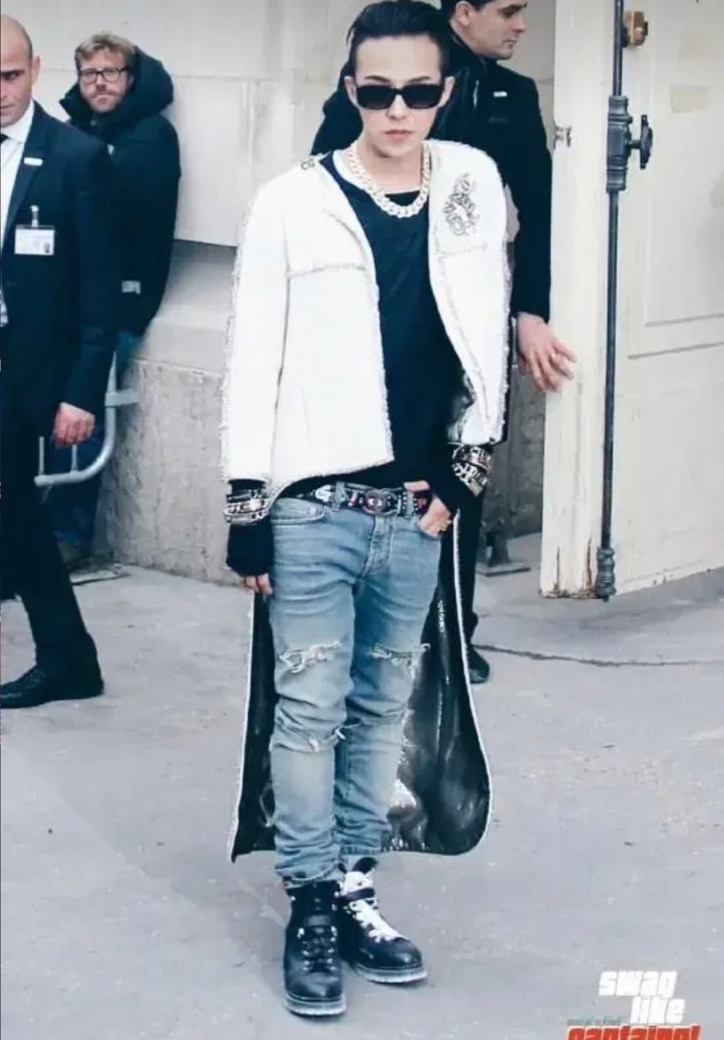 SAINT LAURENT 15SS Distressed Denim 30 상품이미지8