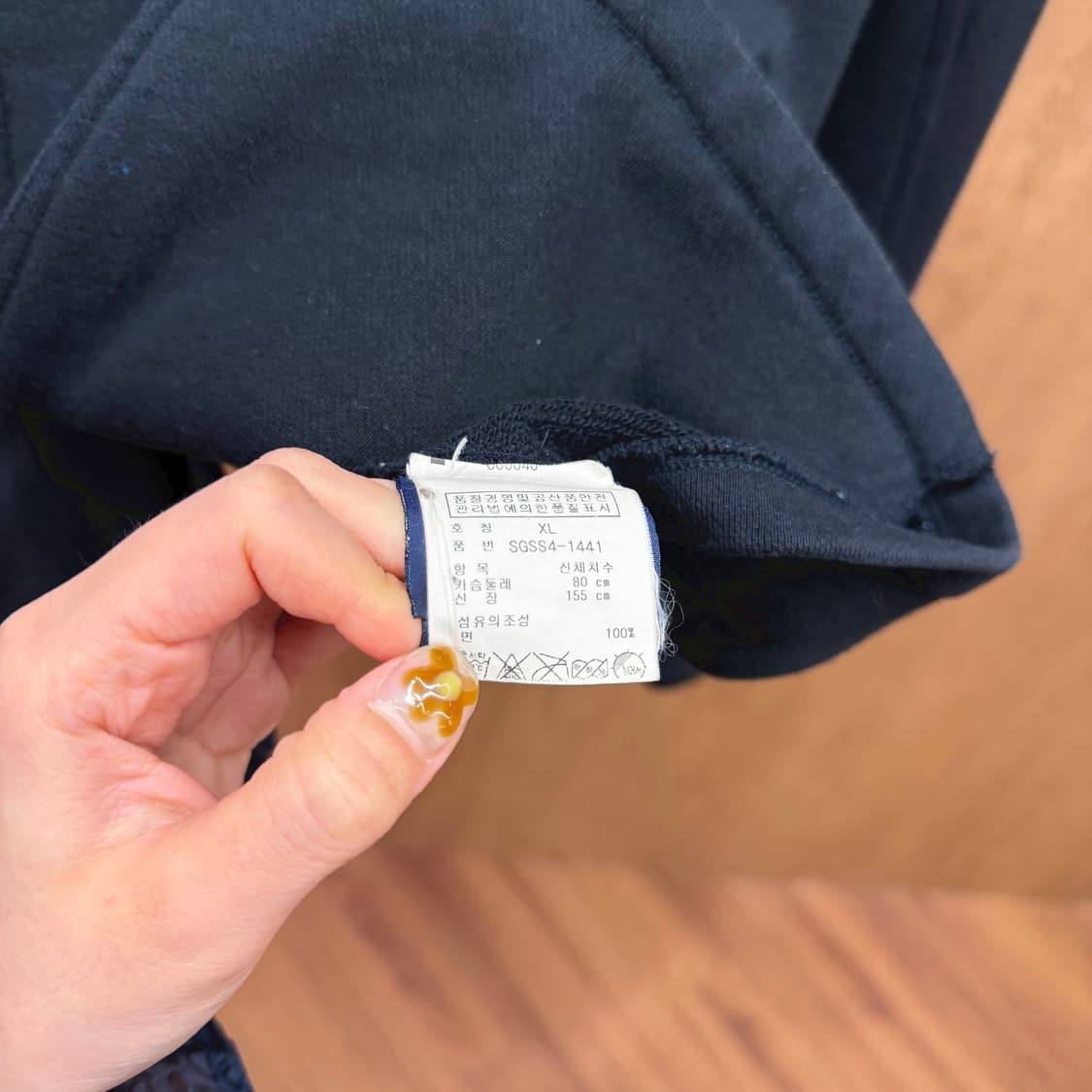 폴로 랄프로렌 더블 브레스티드 자켓 소매 로고 자수 디테일 블랙 상품이미지8