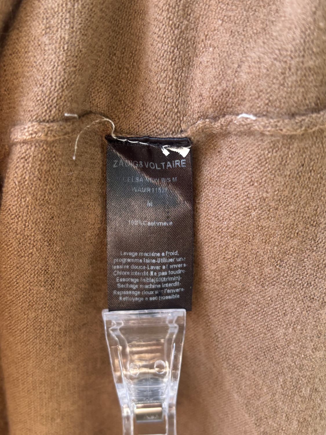 쟈딕 앤 볼테르 캐시미어 브이넥 스웨터  상품이미지4