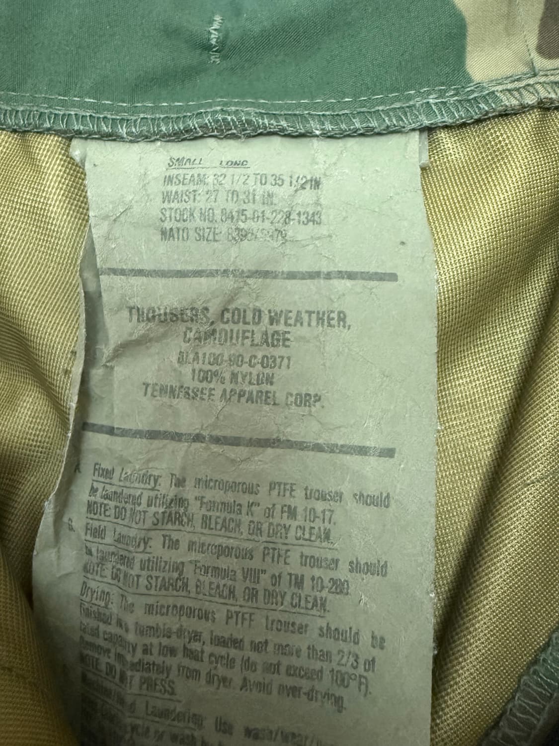 90s ECWCS 오버트라우져 (S-L) 상품이미지3