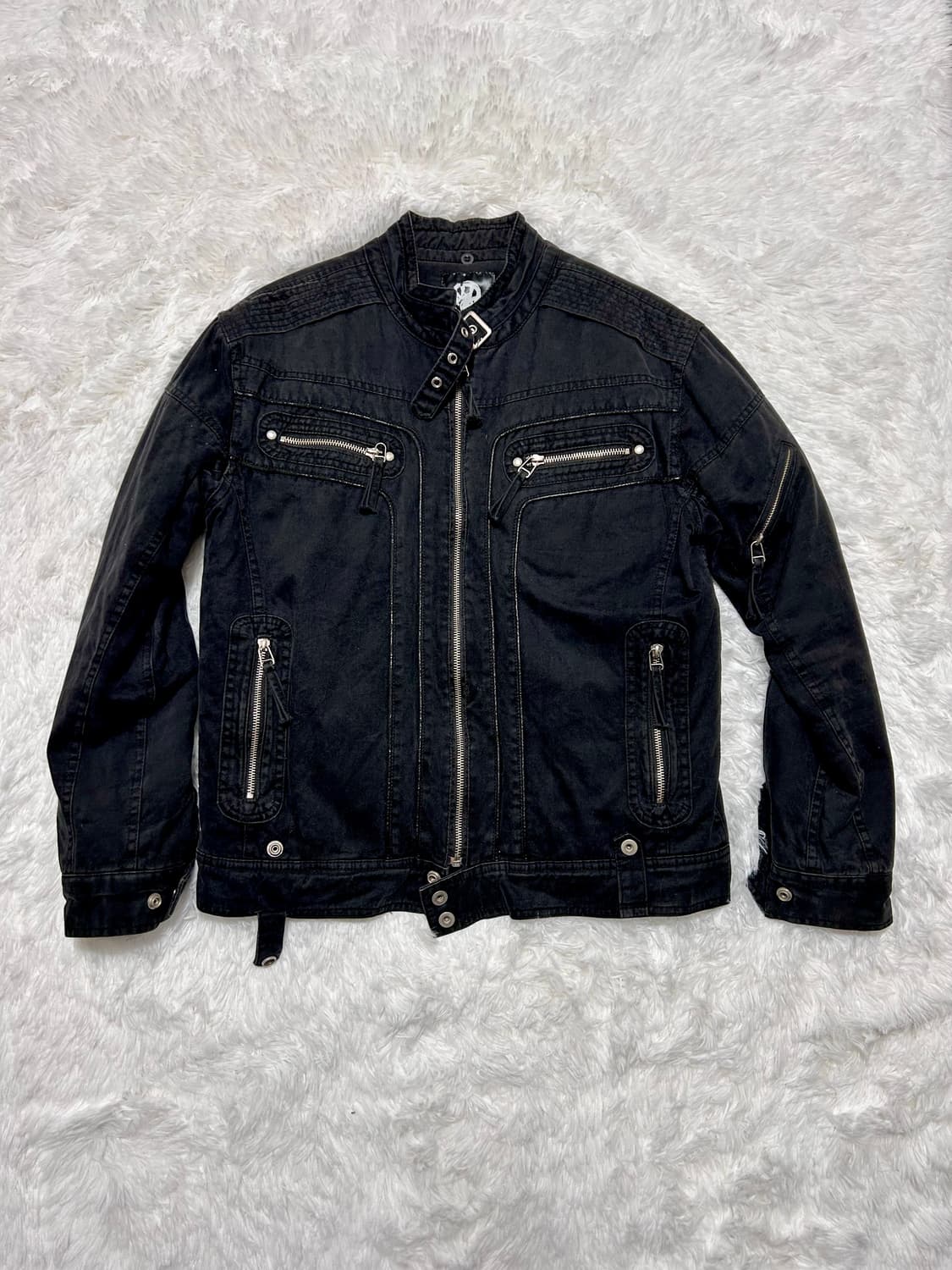 boa multi zip-detailed rider jacket 상품이미지1