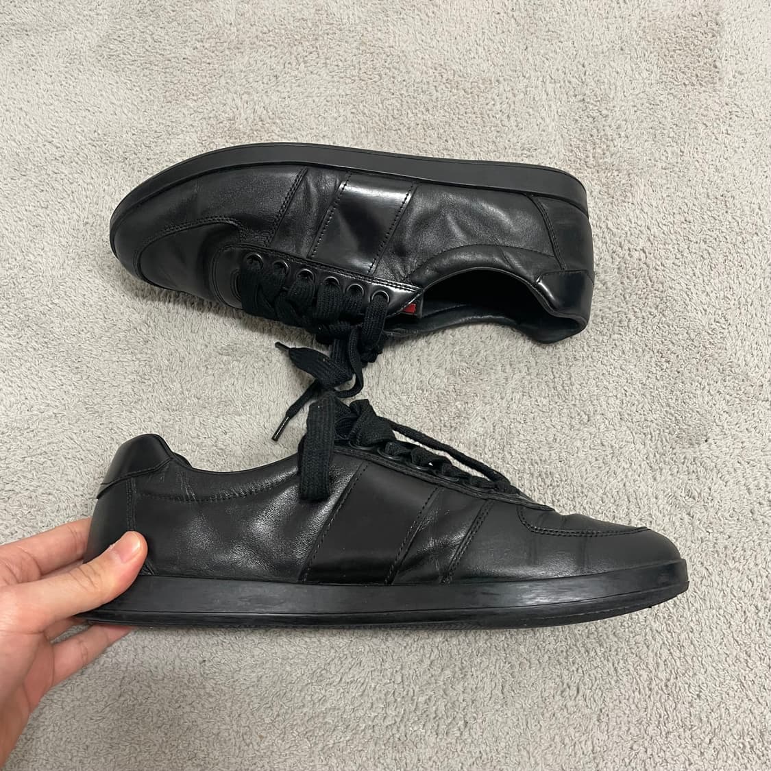 265) 프라다 스포츠 레더 스니커즈  상품이미지1