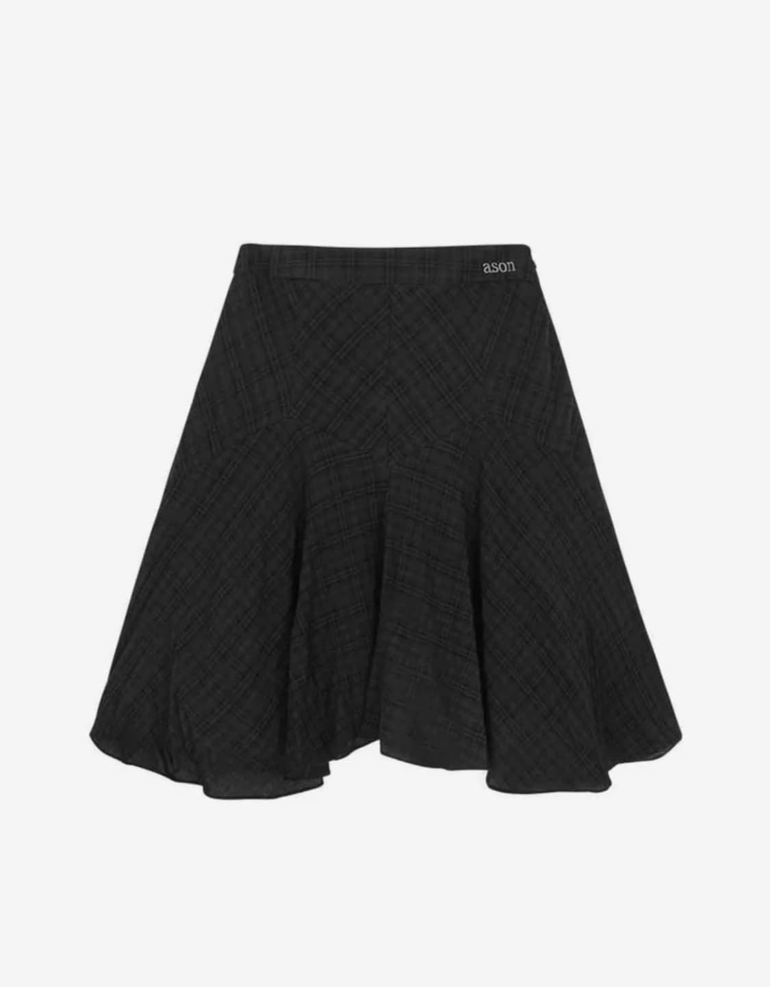애즈온 체크 스커트 상품이미지1