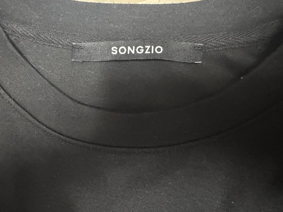 송지오옴므 컬렉션 반팔 티셔츠 블랙 / 50(105) 상품이미지3