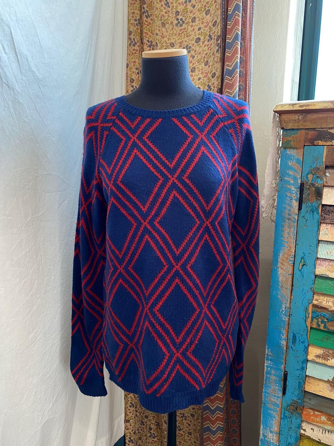 CECIL MCBEE 패턴 니트(M-L) 상품이미지2