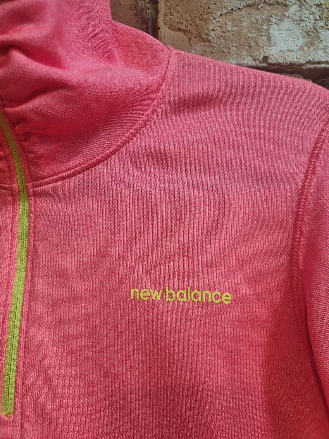 뉴발란스 여성 긴팔 반집업 티셔츠 S 상품이미지3