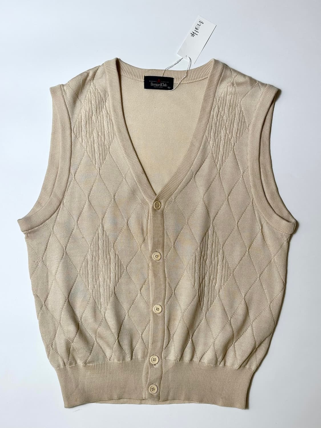 베이지 니트 조끼  상품이미지3