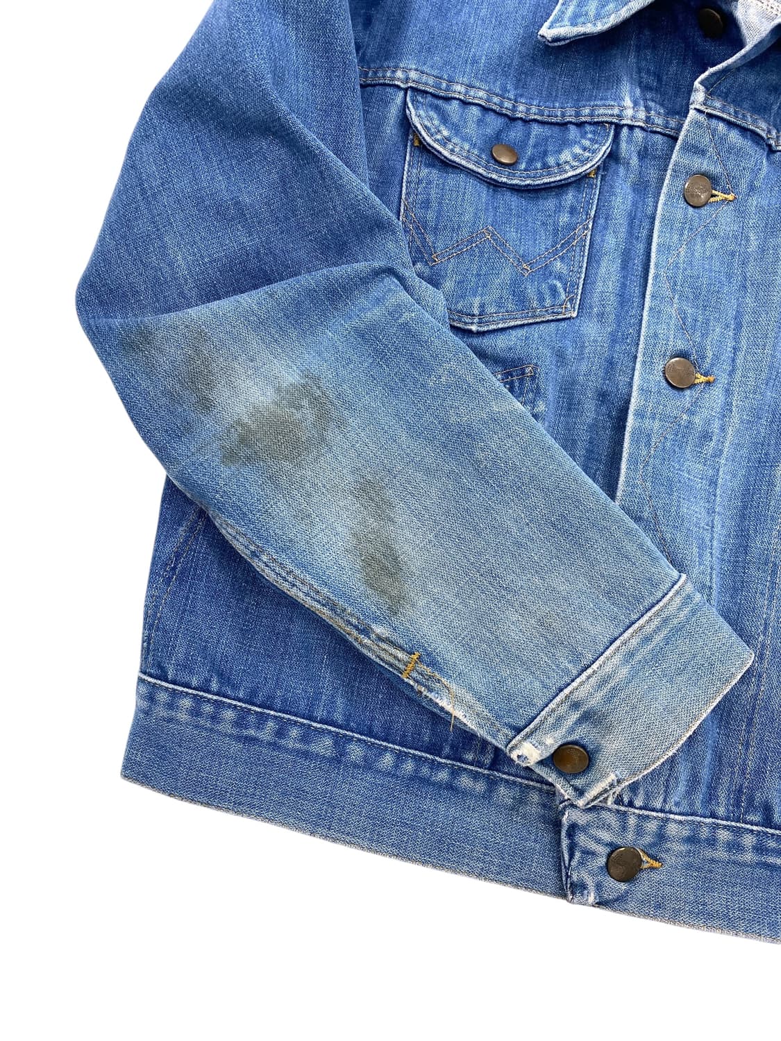 7-80's 랭글러 126MJ 데님 자켓 상품이미지5