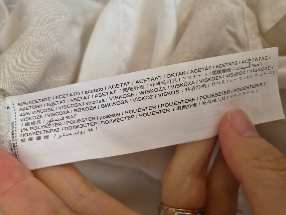 망고 여성 라운드블라우스 XS사이즈 상품이미지9