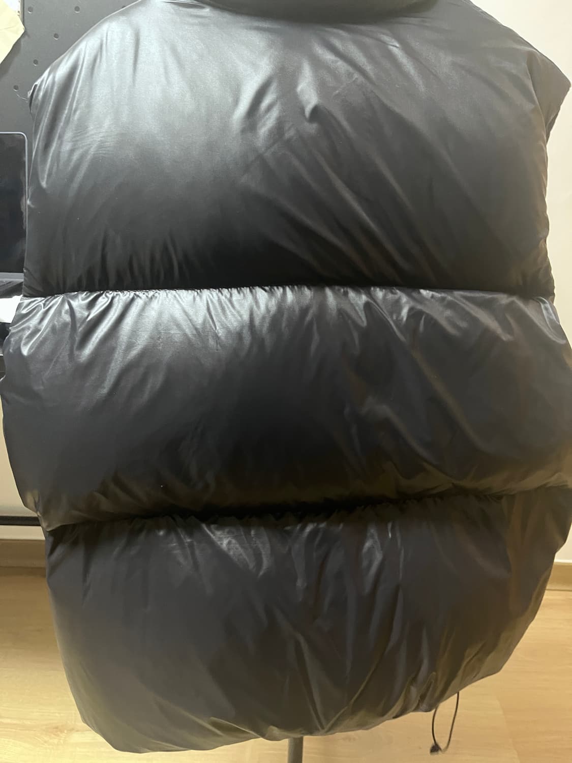 엄브로 남성 블랭킷 덕다운 베스트 블랙 상품이미지3