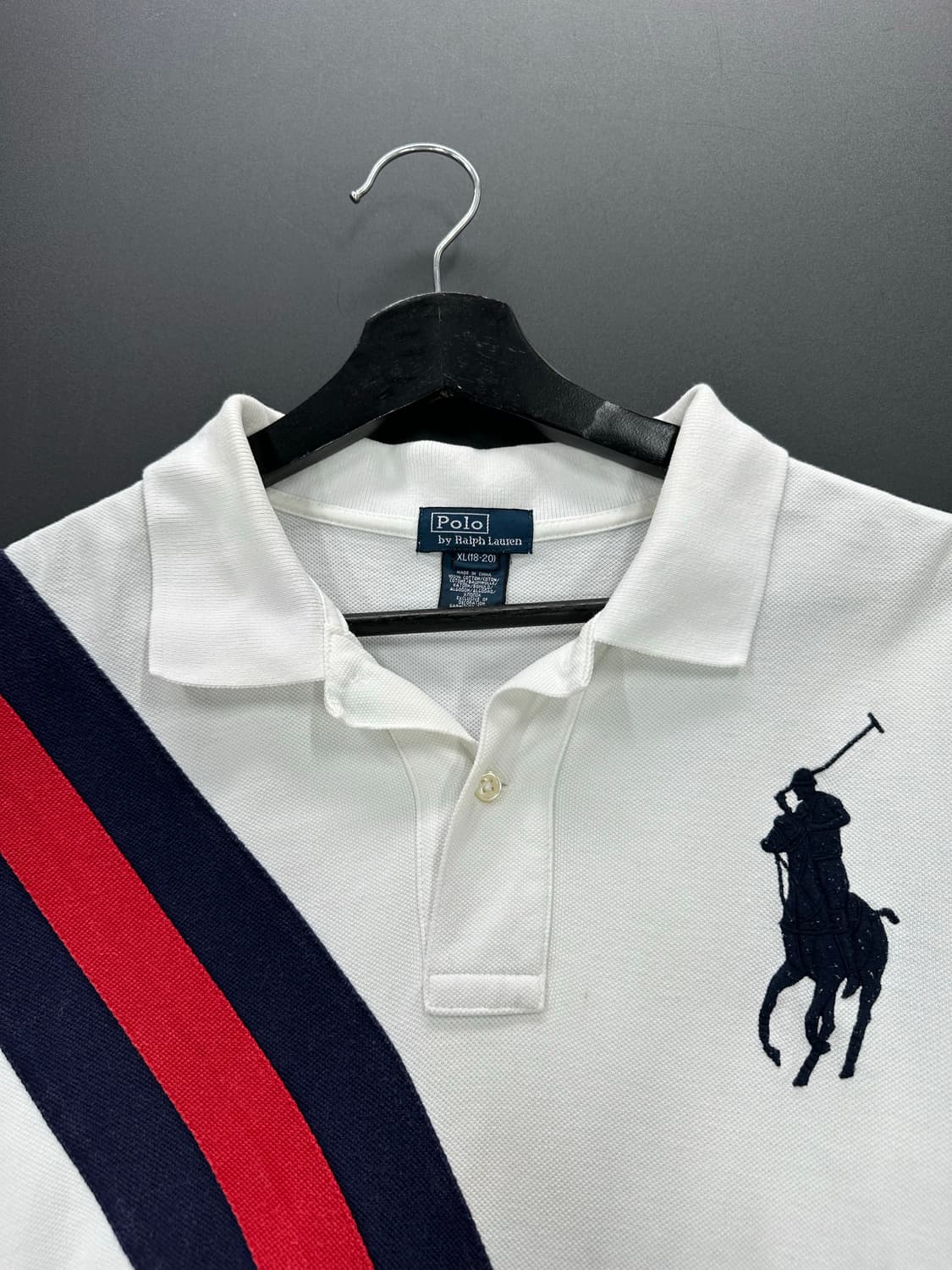 폴로랄프로렌 빅포니 PK반팔티 화이트 상품이미지5