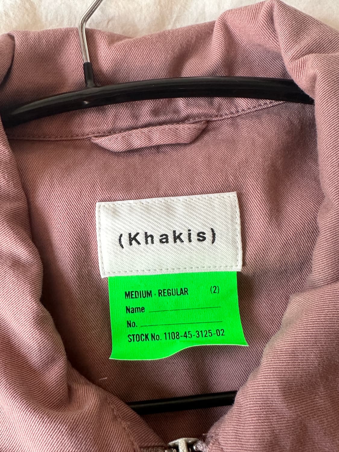 카키스 코튼 스윙자켓 상품이미지2