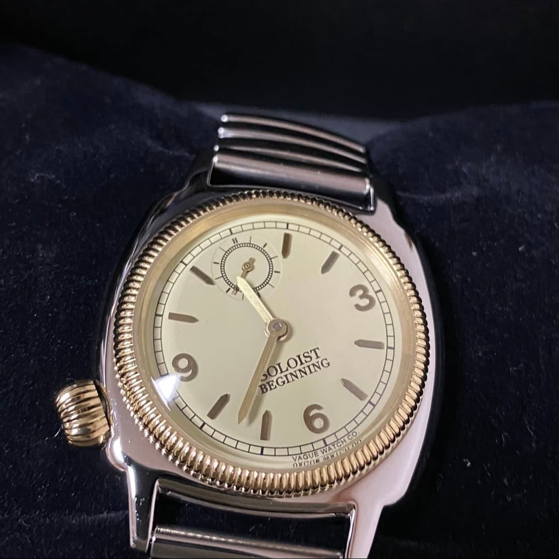 [L,32mm] 솔로이스트 vague watch 베이지 상품이미지3