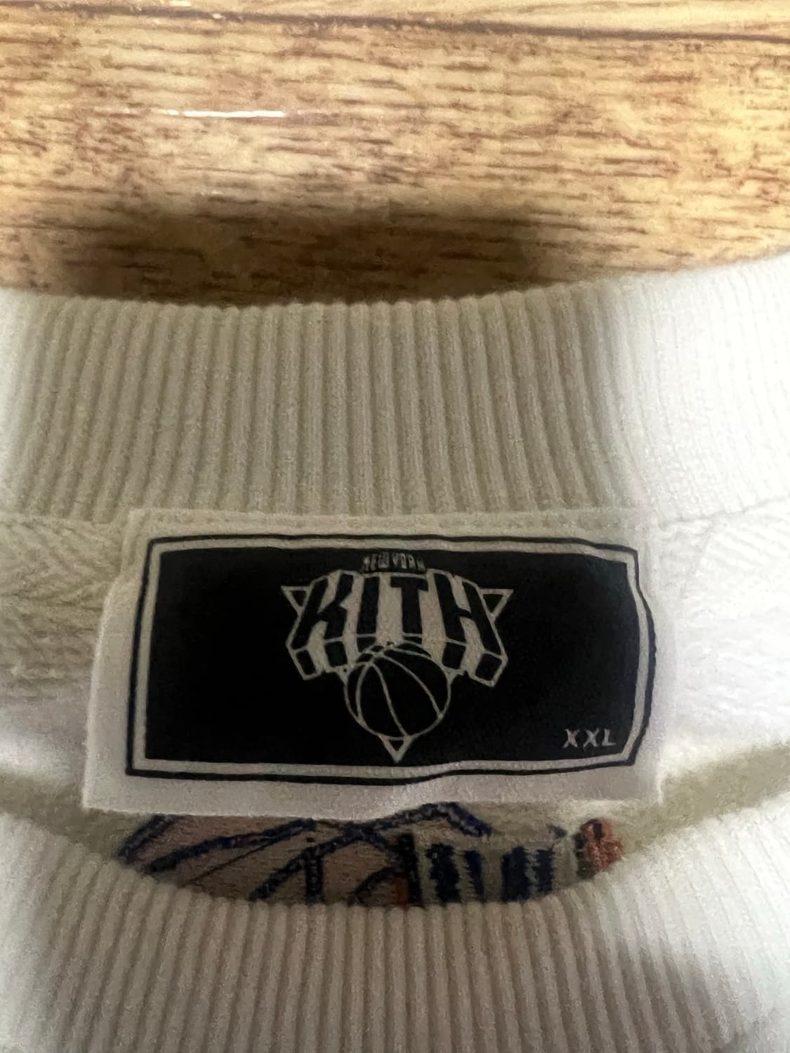 키스 뉴욕닉스 자수 맨투맨 상품이미지4