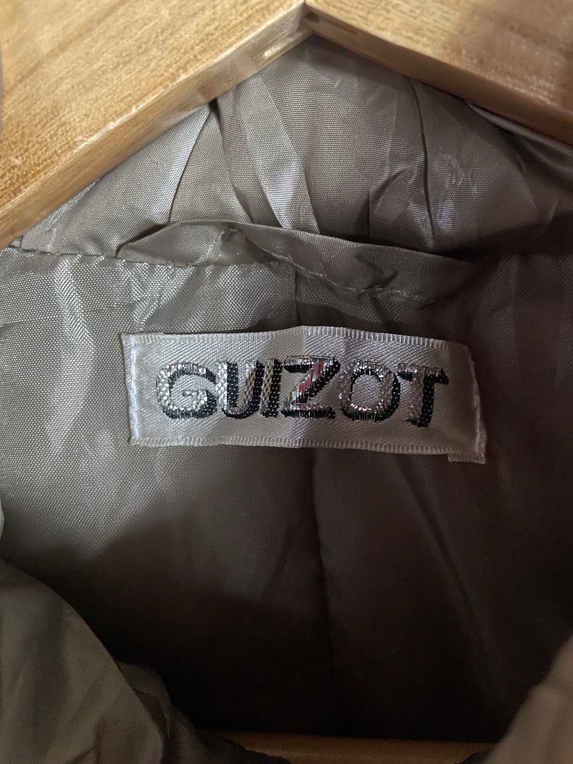 일본 빈티지 퍼 후드 패딩조끼 울프죠 갸루 패딩 베스트 M 상품이미지5