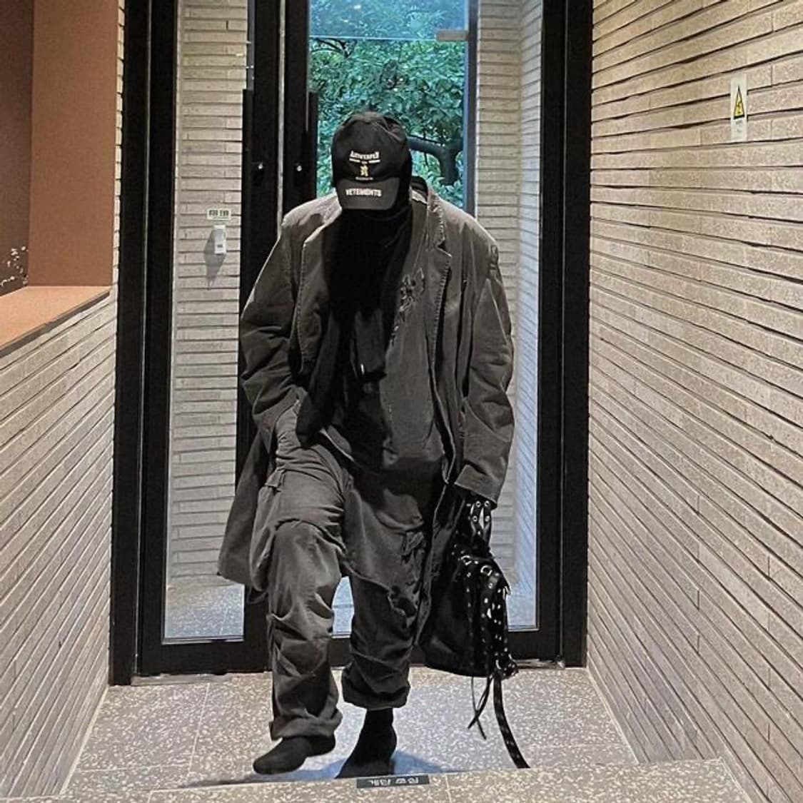 aop 에이옵 코트 차콜 상품이미지8