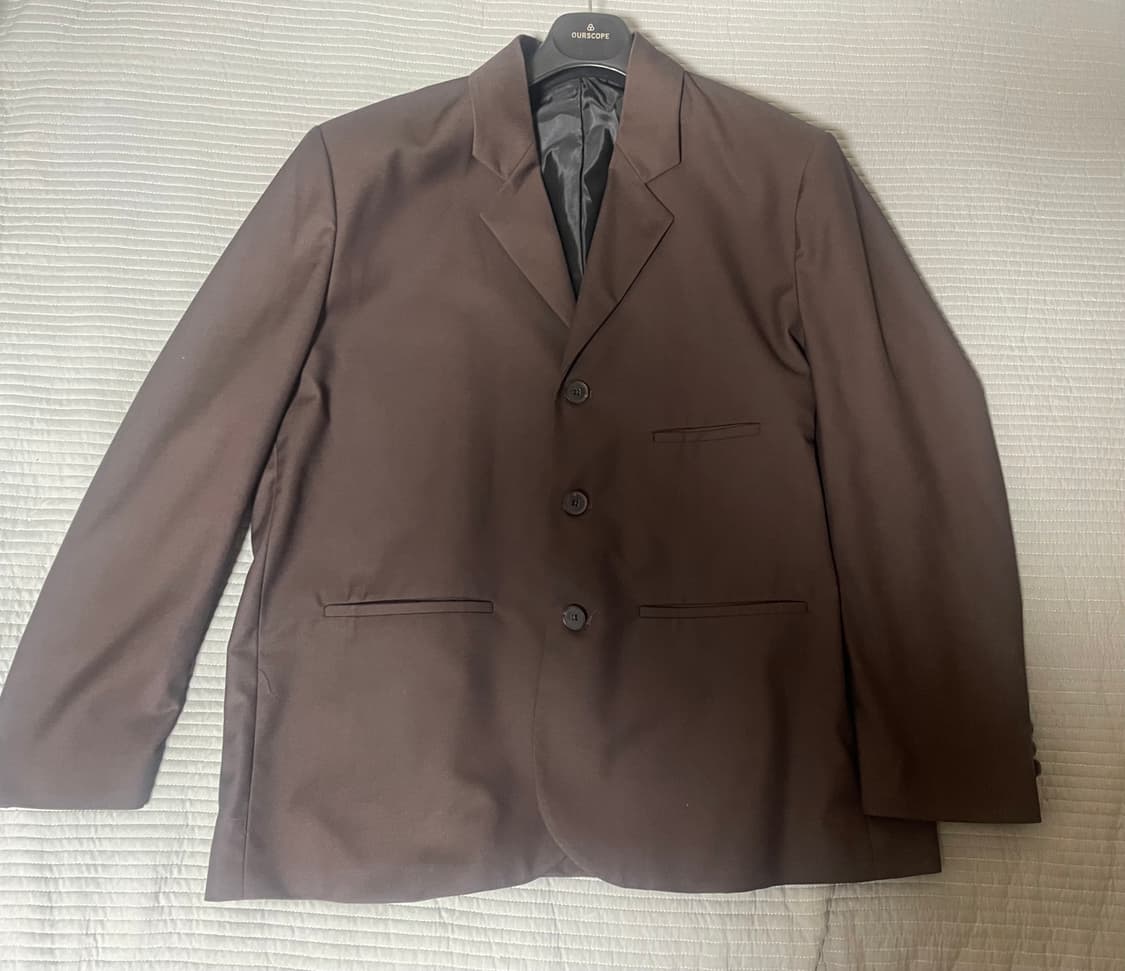 아워스코프 블레이저 브라운 상품이미지1